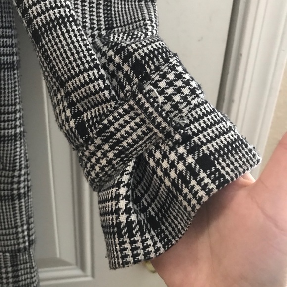 Plaid pattern coat - Picture 6 of 7